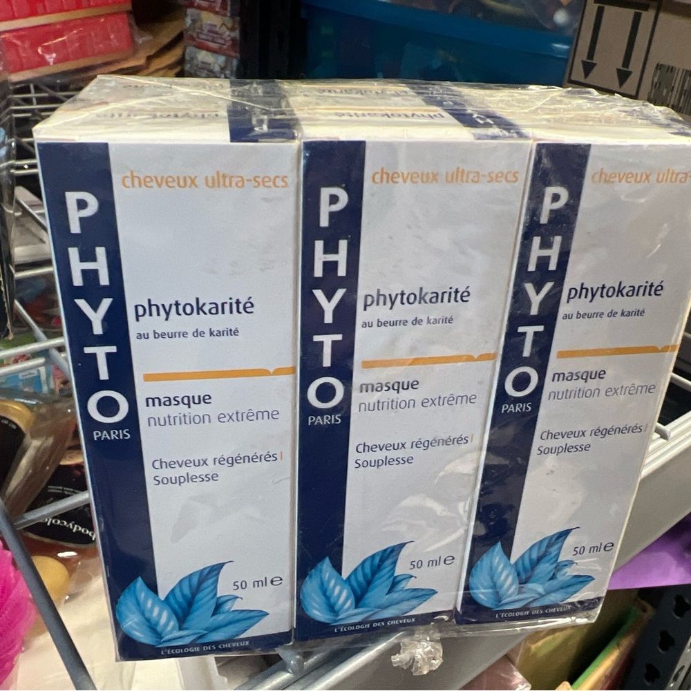 6x PHYTO Phytokarite Ultra Nourishing Mask for Ultra Dry Hair 1.7oz Lot 6 Pieces